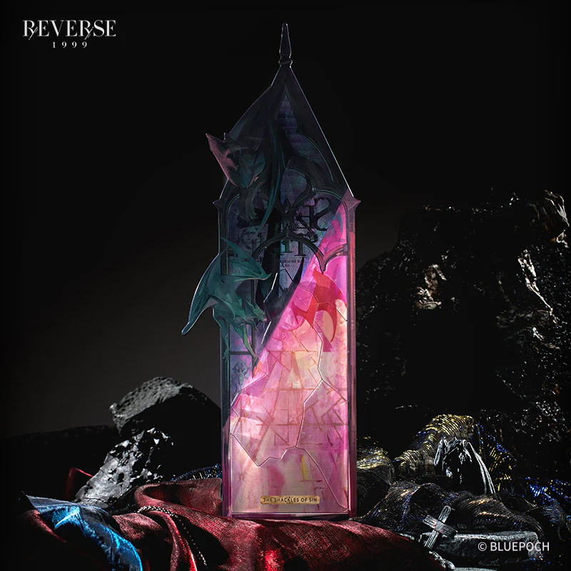 Reverse: 1999 "Unheard Confession" Sentinel Acrylic Puzzle Standee - Image 2
