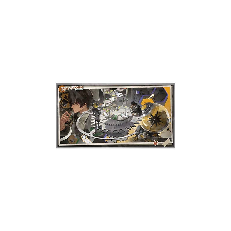 "Pre-Storm Protocol" Silver Foil Shikishi Board - Image 5