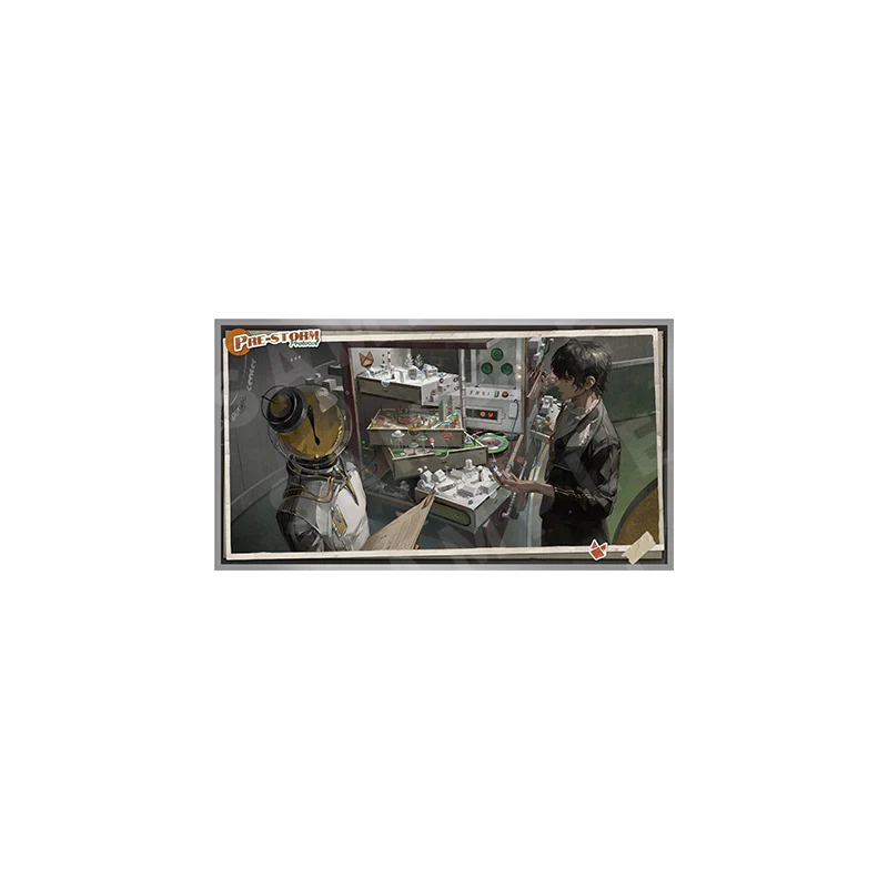 "Pre-Storm Protocol" Silver Foil Shikishi Board - Image 6