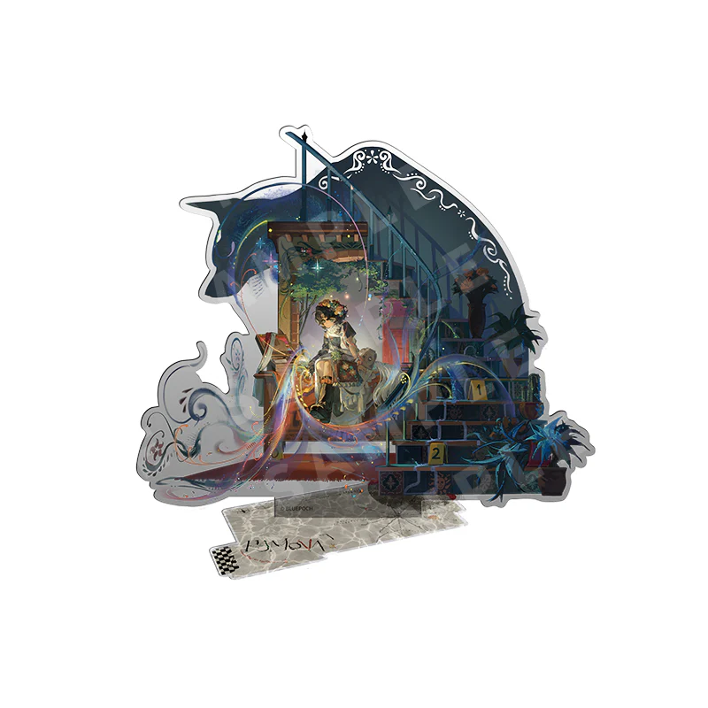 Reverse: 1999 "Shadows in the Lake" Series Acrylic Standees - Image 11