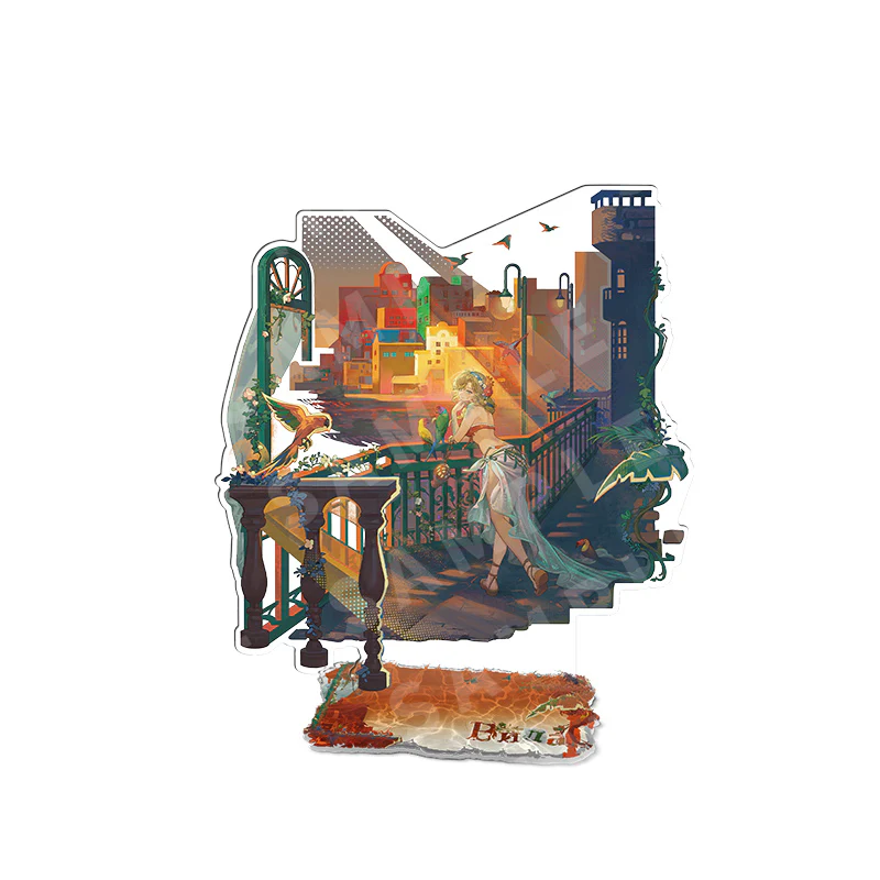 Reverse: 1999 "Paulistana Heat Wave" Character Garment Standees - Image 7