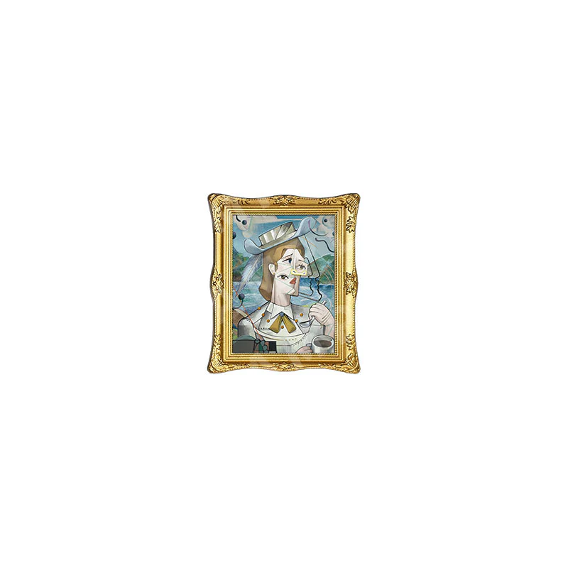 Reverse: 1999 "Color of Life and Death" Character Painting Holographic Magnet - Image 10