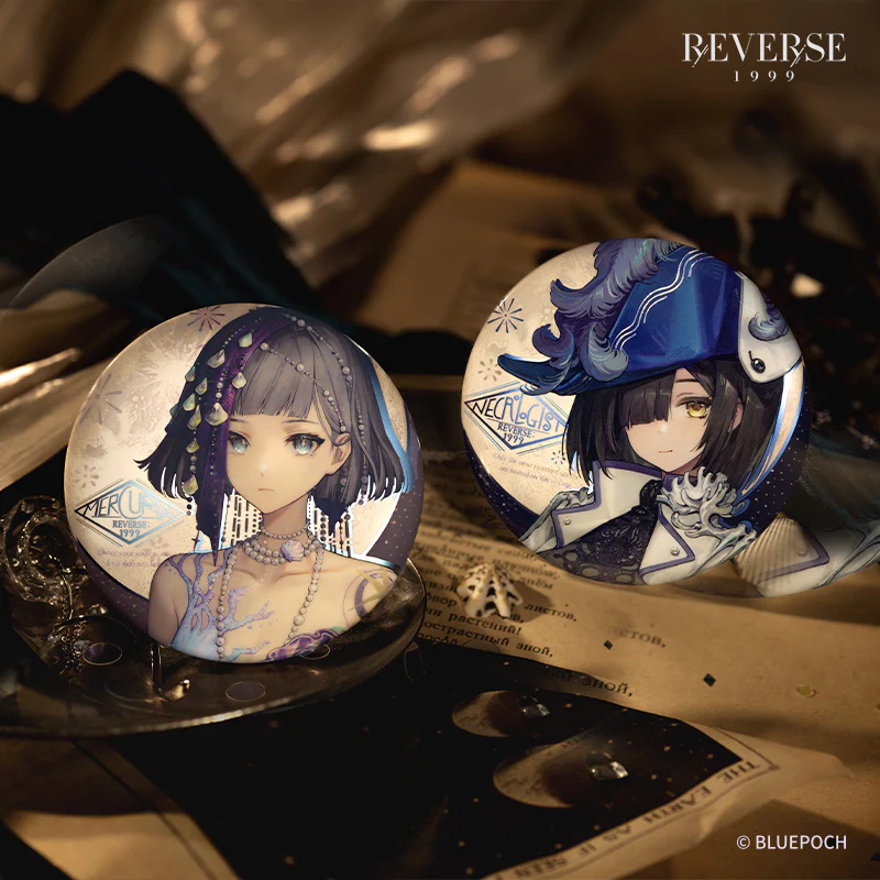 Reverse: 1999 "The Unsinkable" Character Garment Badges - Image 2