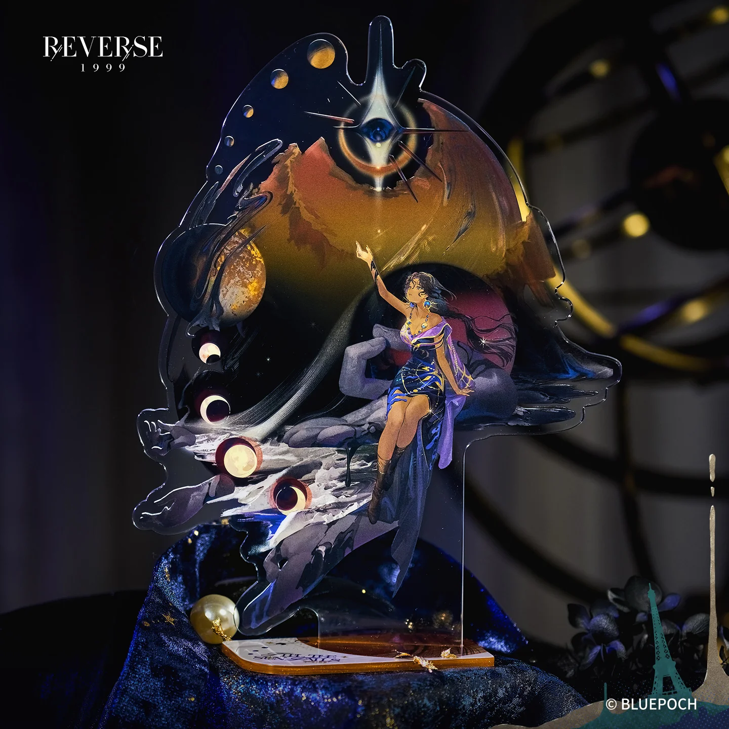 Reverse: 1999 "Waves Against Time" Character Garment Standees - Image 2